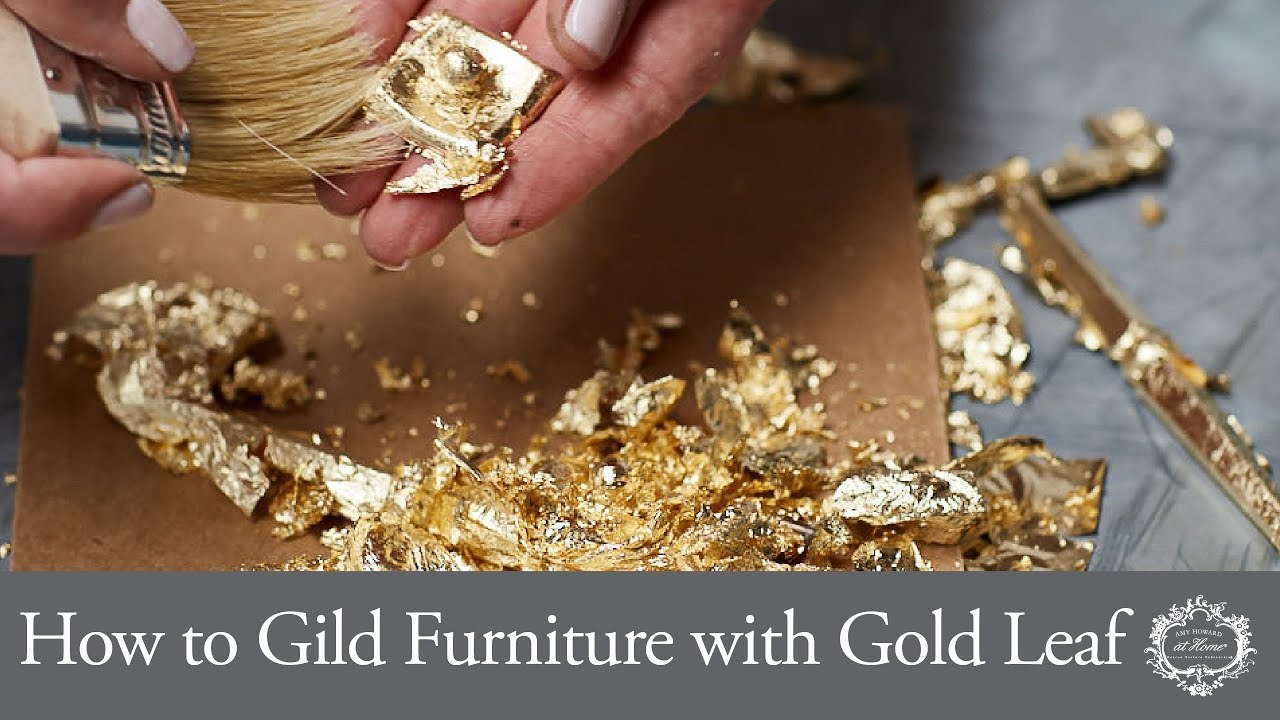 How to Gild Furniture with Gold Leaf
