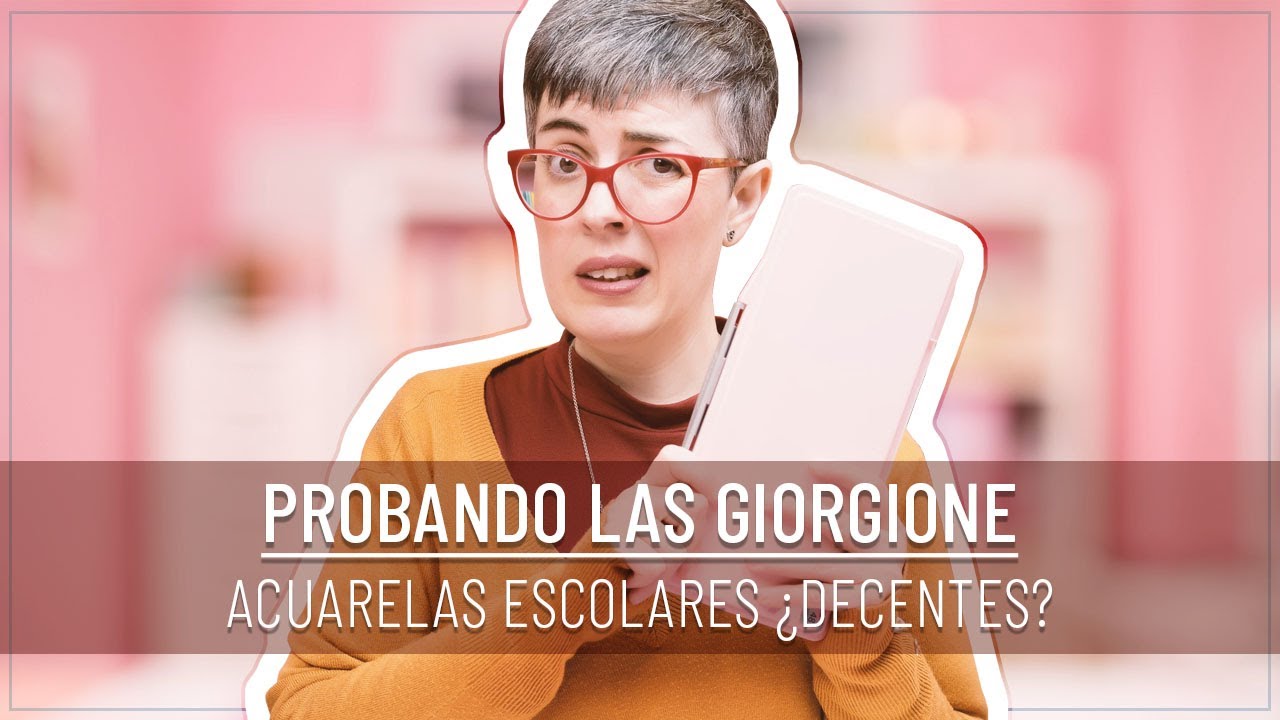 Pruebo las ACUARELAS GIORGIONE | Acuarelas ESCOLARES | Primeras impresiones ¿Valen la pena?