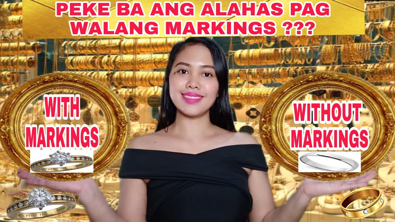 JEWELRY MARKINGS : GAANO BA KA IMPORTANTE ? | JEWELRY STAMPINGS