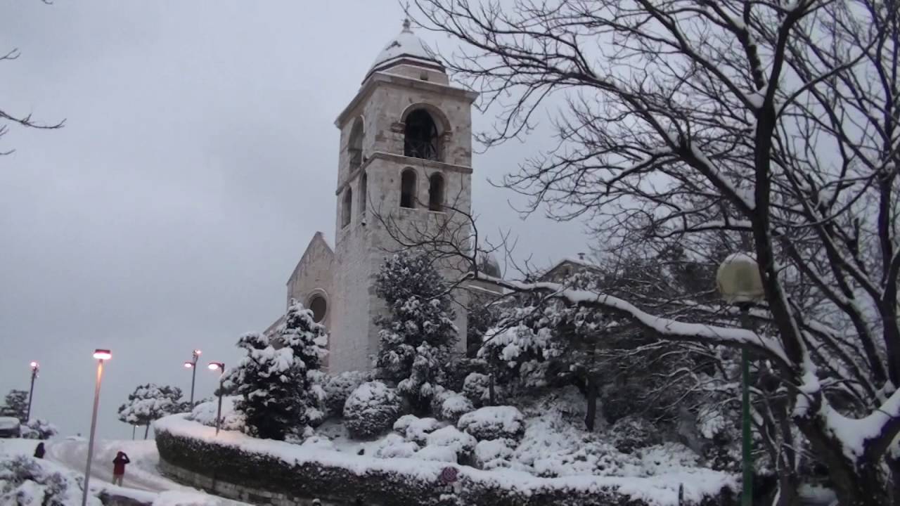 Ancona - Grande Neve Febbraio 2012 Parte 1 - Adriatic Effect Snow