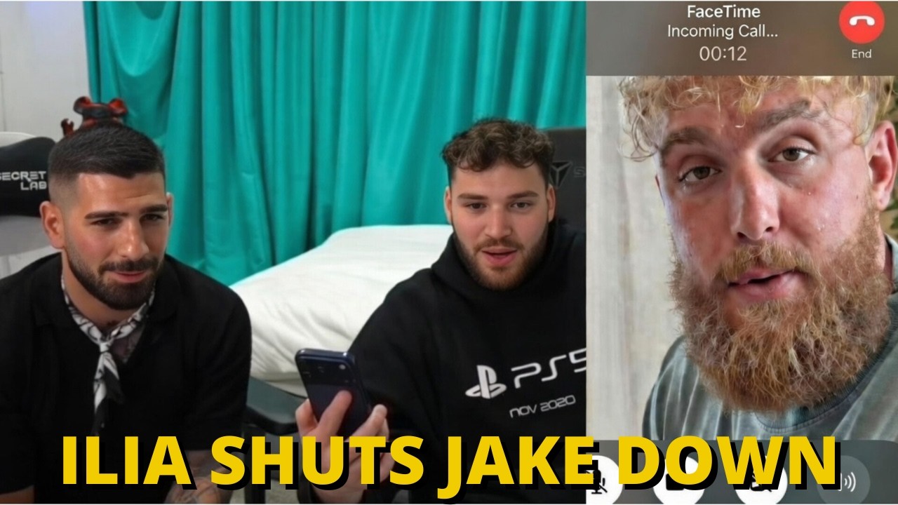 Ilia Topuria facetimes Jake Paul w/ Adin Ross - Full Conversation