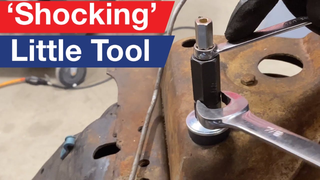 How to remove / install a shock absorber with this special tool.