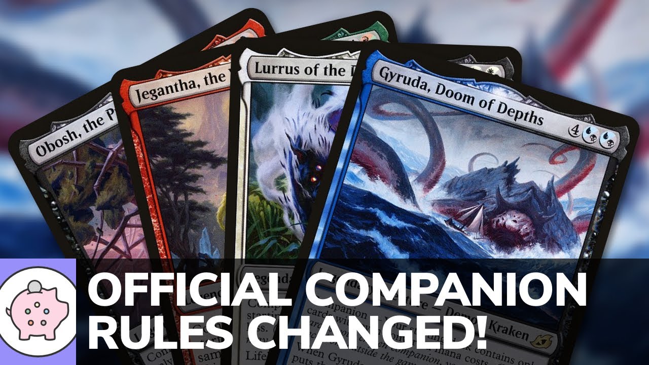 Official Companion Rules Changed | EDH | Commander Announcement | Magic the Gathering | Commander