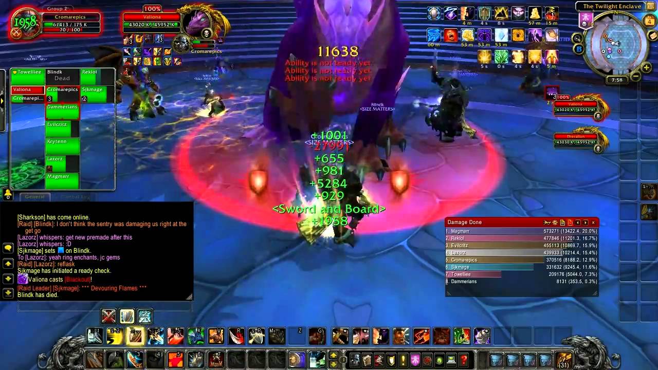 ▶ World of Warcraft raid - Valiona Theralion 10 Heroic (How to!) - Bastion of Twilight - TGN.TV