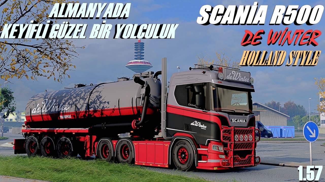 SCANİA R500 DE WİNTER HOLLAND STYLE ALMANYADA GÜZEL BİR SEFER ARAÇ LİNK AÇIKLAMADA MEVCUT 1.57