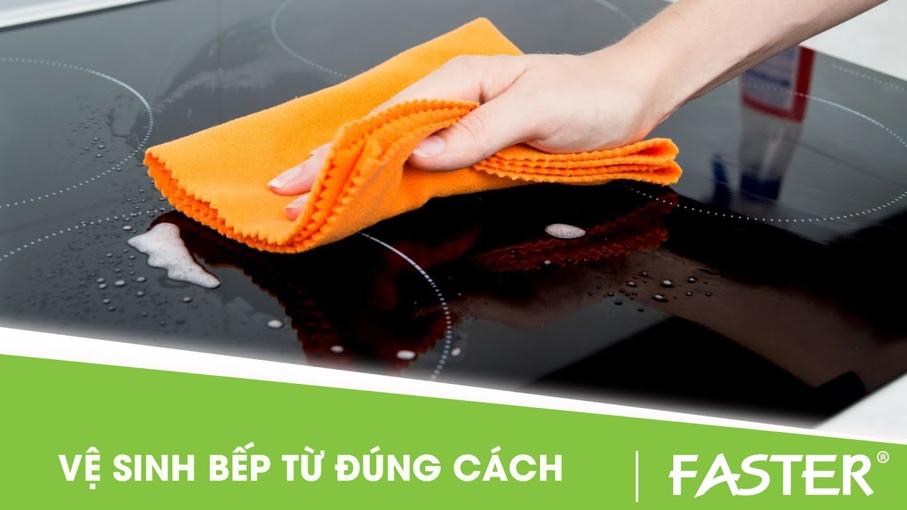 MẸO VỆ SINH BẾP TỪ SẠCH BÓNG TRONG MỘT NỐT NHẠC
