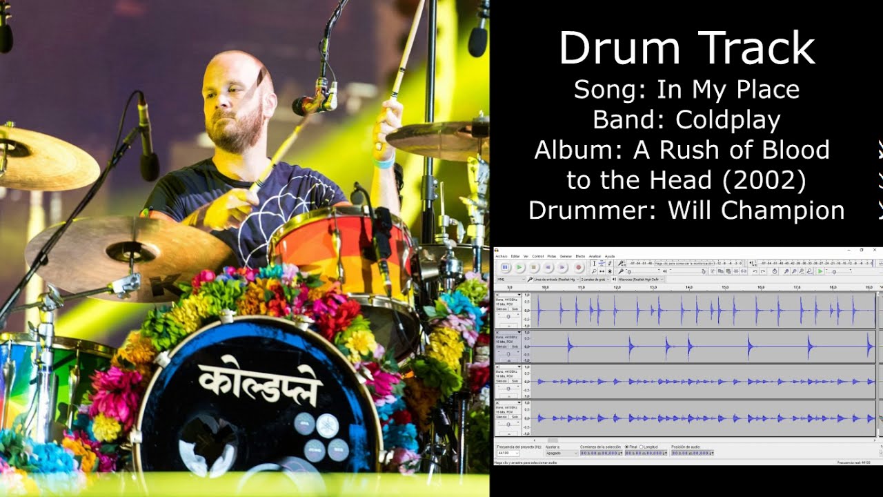 In My Place (Coldplay) • Drum Track