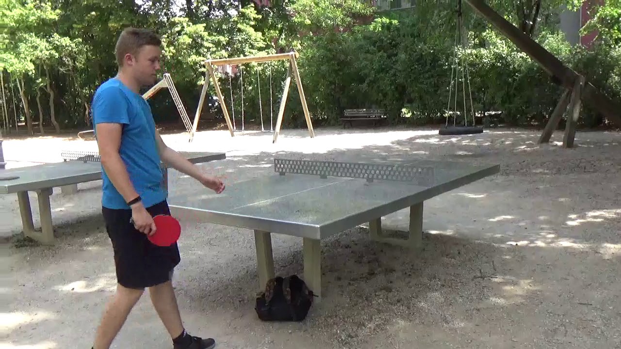 Tischtennis an der Frauenschule Fuerth  mit den Steinb     an der Steinplatte 20190619  22