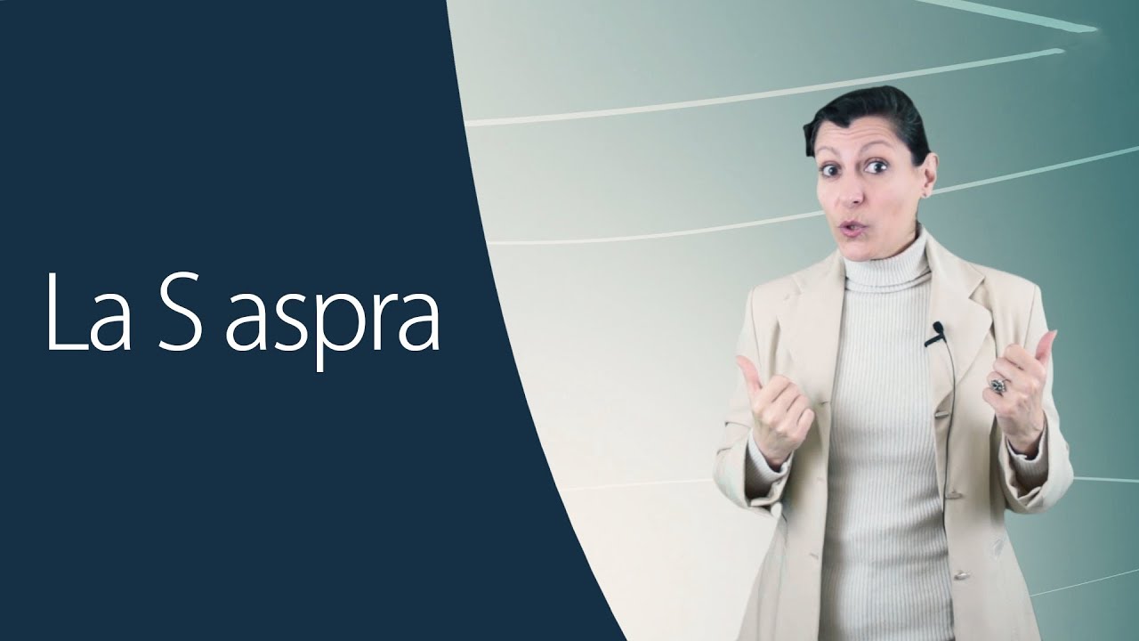 Corso di Dizione Online: la corretta pronuncia della S Aspra