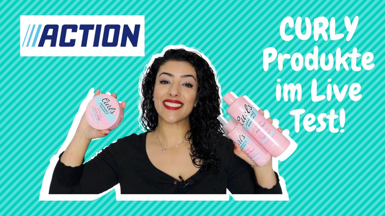 ICH TESTE CURLY PRODUKTE VON ACTION AUS! 😱