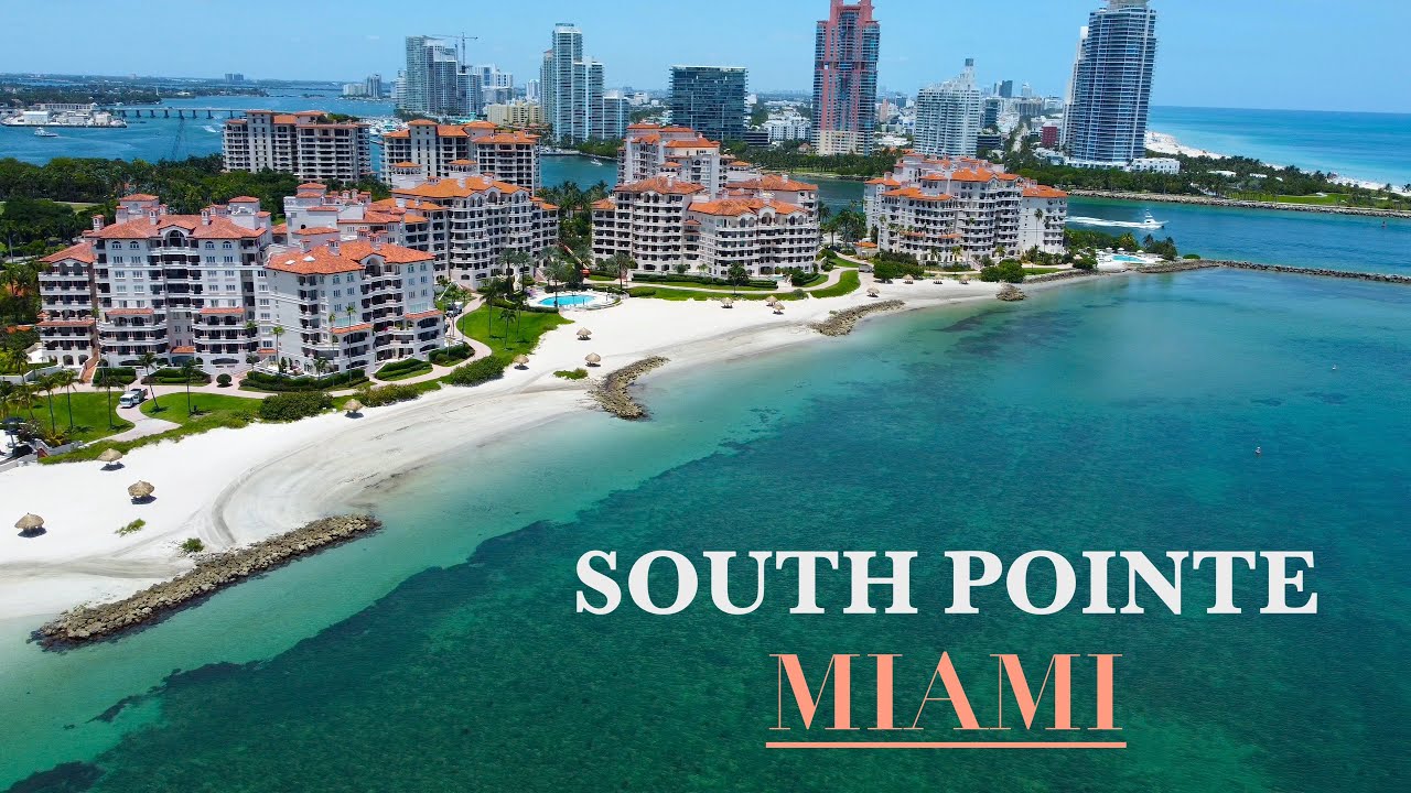 South Point Park Miami, 4K Drone Video Include's South Point Pier, Beach, Fisher Island And More.