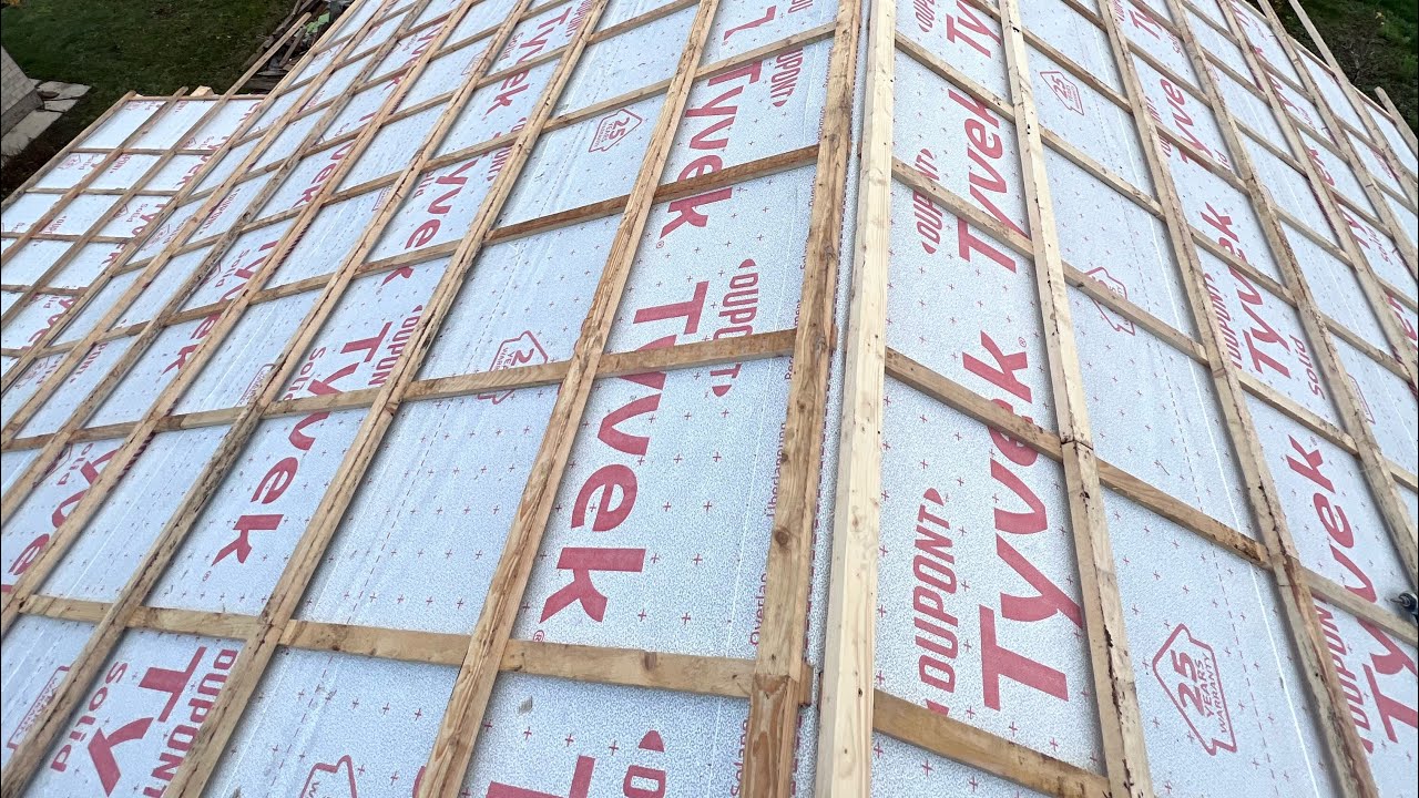 Tyvek solid plevelė ir stogo grebėstavimas 