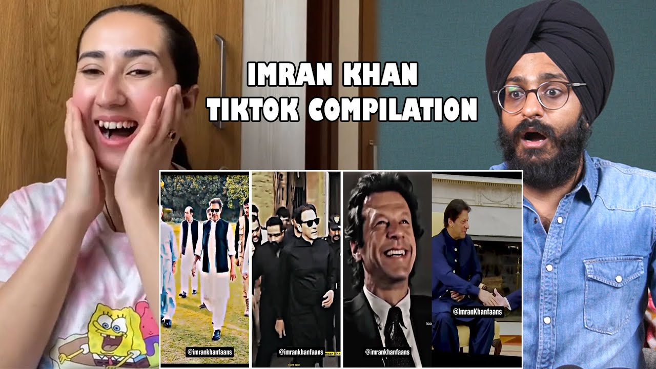 Indian Reaction to Imran Khan Tiktok Compilation| PTI | Raula Pao