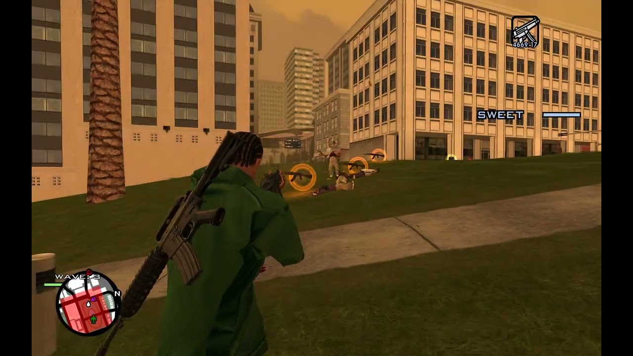 GTA San Andreas: Remastered With Mods—Mission 93: Beat Down On B Dup