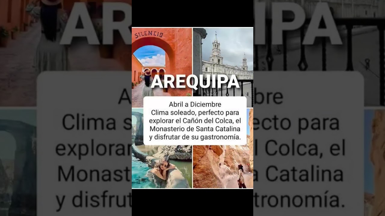 Mejores fechas para viajar al Per&uacute; 🇵🇪 #turismoperu #viajesperu