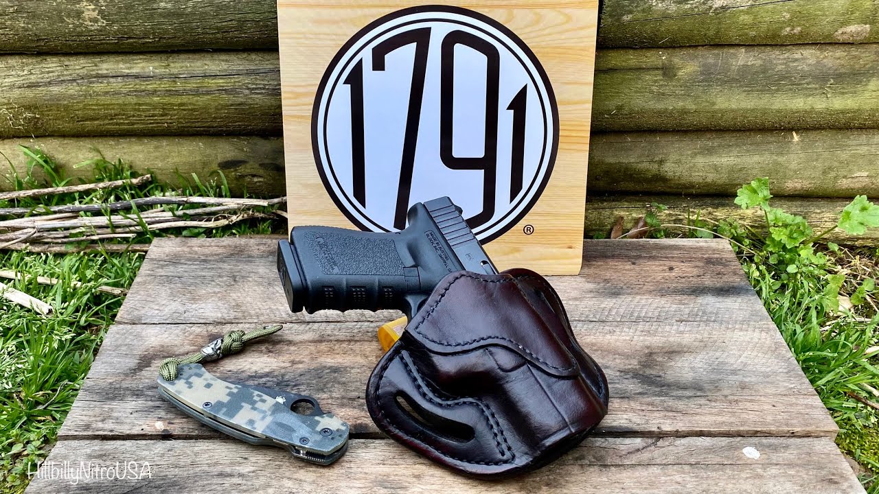 Кобура кожаная для пистолета 1791 года — Glock 19/23