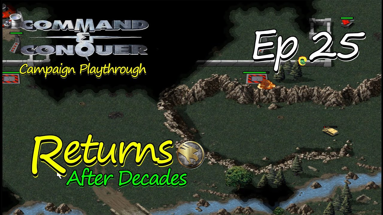 Command & Conquer Remastered –Returns After Decades| GDI Campaign| Ep 25 |Save Dr Mobius |Mission 12