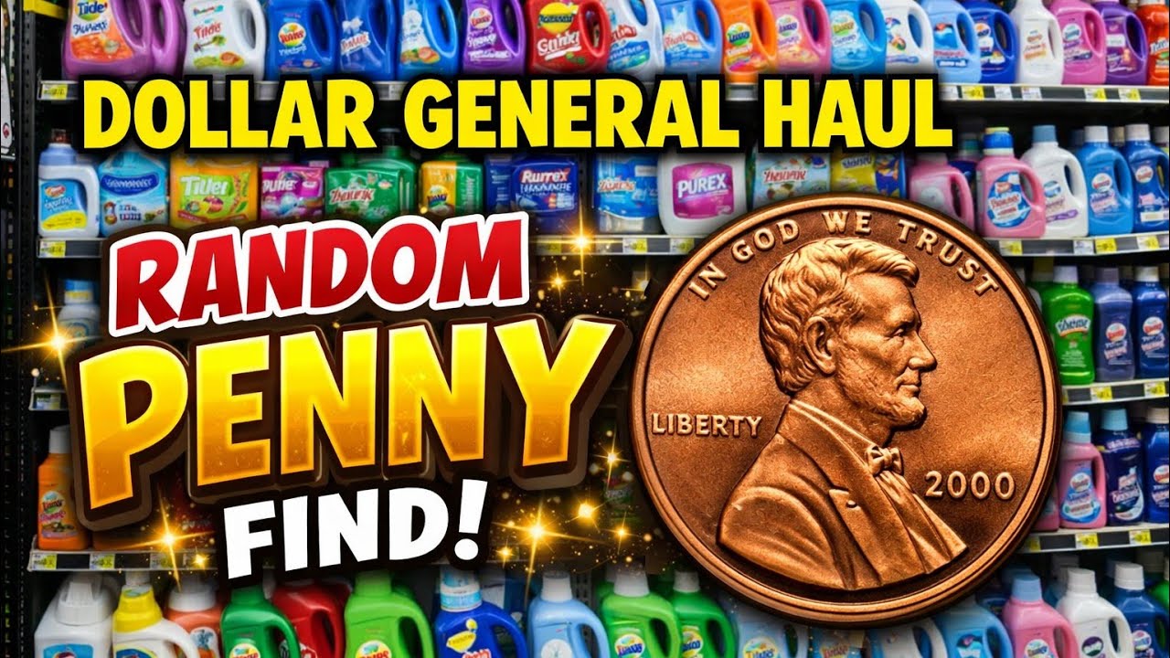 DOLLAR GENERAL HAUL PLUS RANDOM PENNY FIND JANUARY 2026