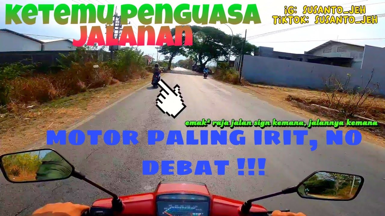 Test ride Astrea Prima tahun 1991, motor paling cocok untuk dipakai sehari-hari dan tahan banting !!