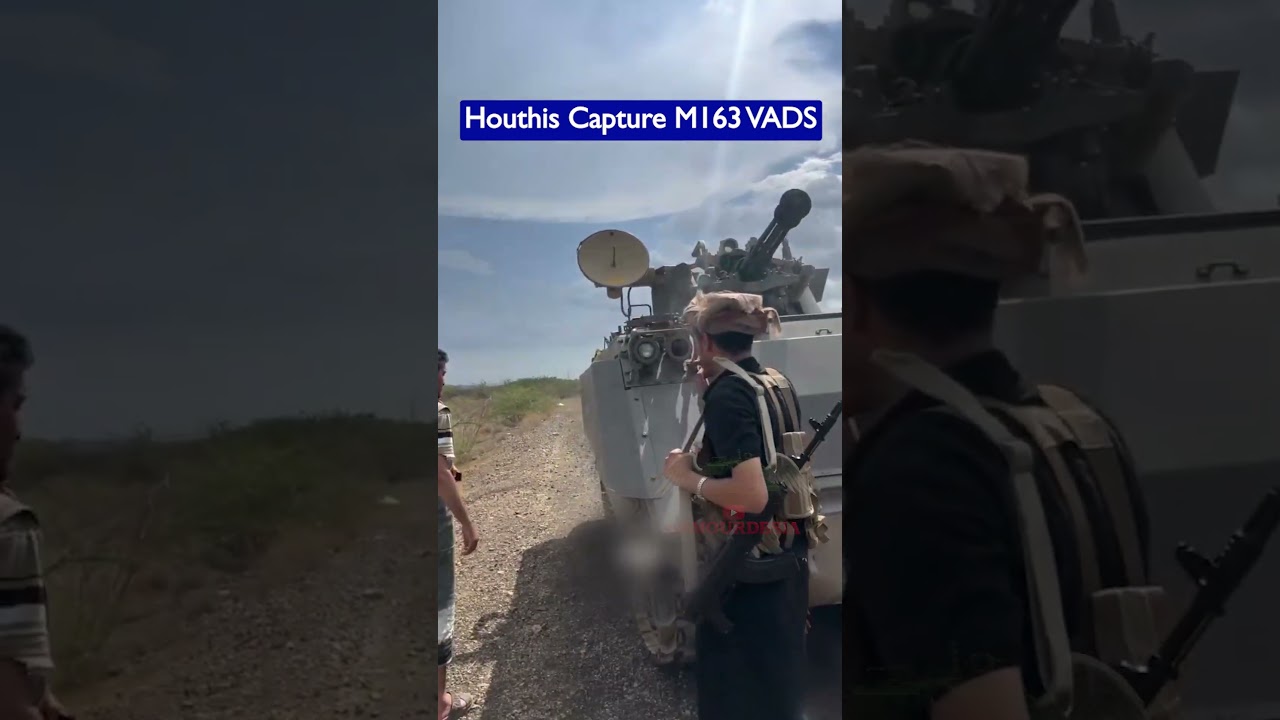 Houthis Captured M163 Vulcan Air Defense System in Yemen