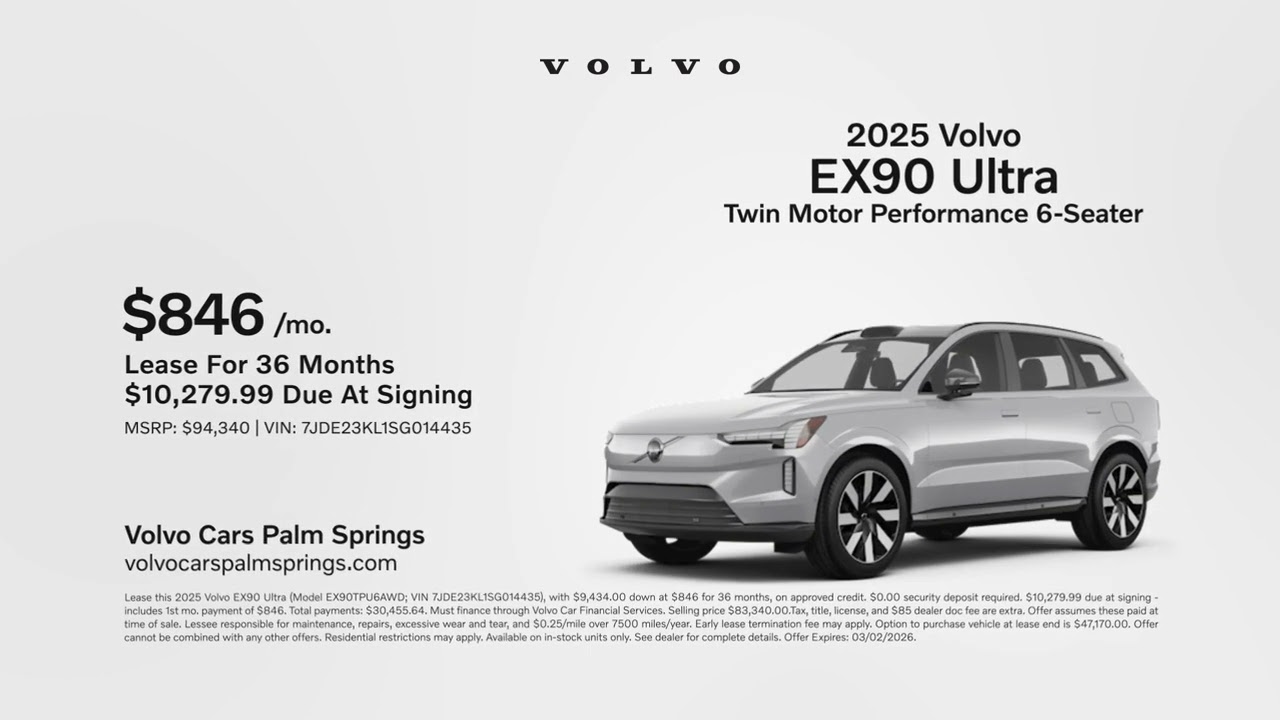 Volvo EX90 02/03/2026 6875455