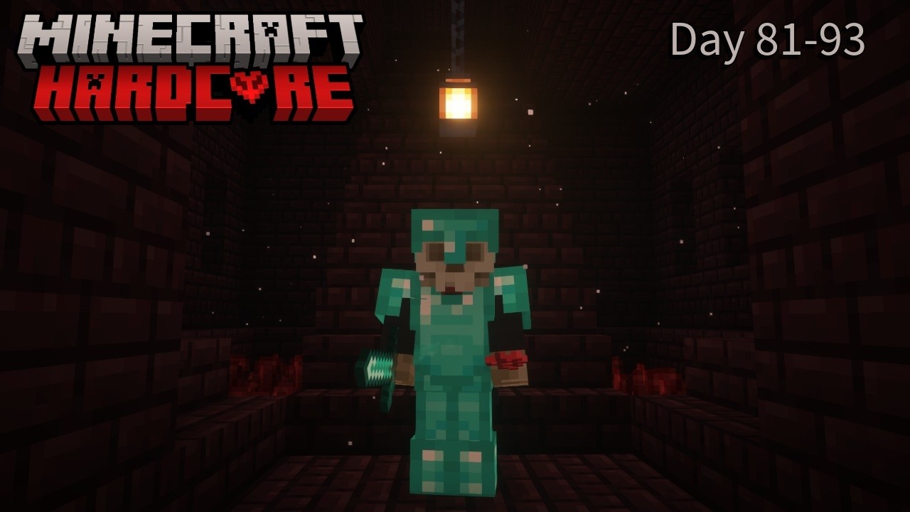 Minecraft Hardcore Let's Play | Day 81-93