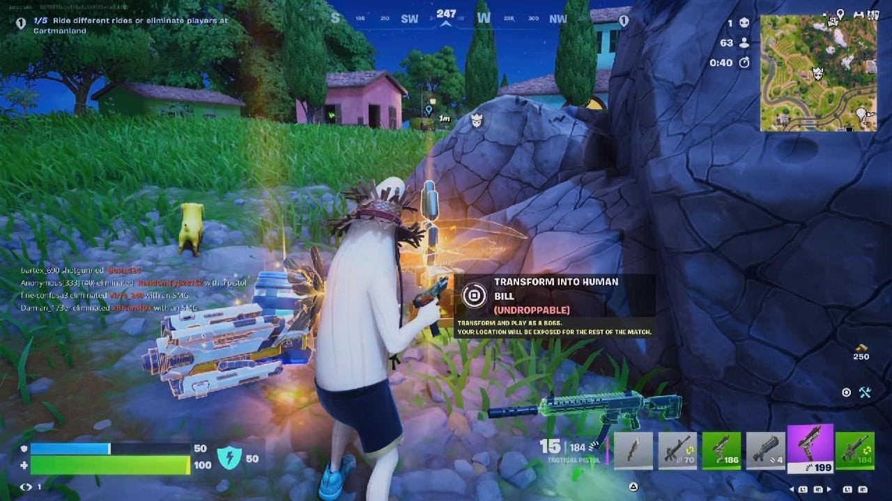 Fortnitessa voitto kotiin!