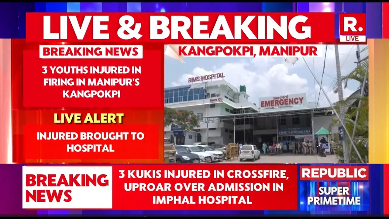 Manipur Tension LIVE: 3 Kukis Injured in Kangpokpi Clash, Protests Erupt Outside Imphal Hospital