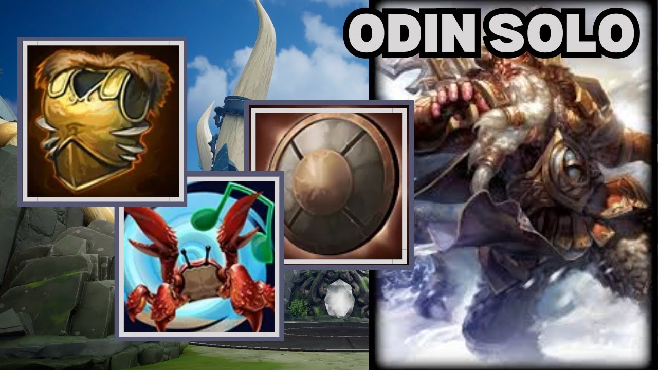 The Forgotten Tank! - Odin Deity Solo Smite 2 Gameplay