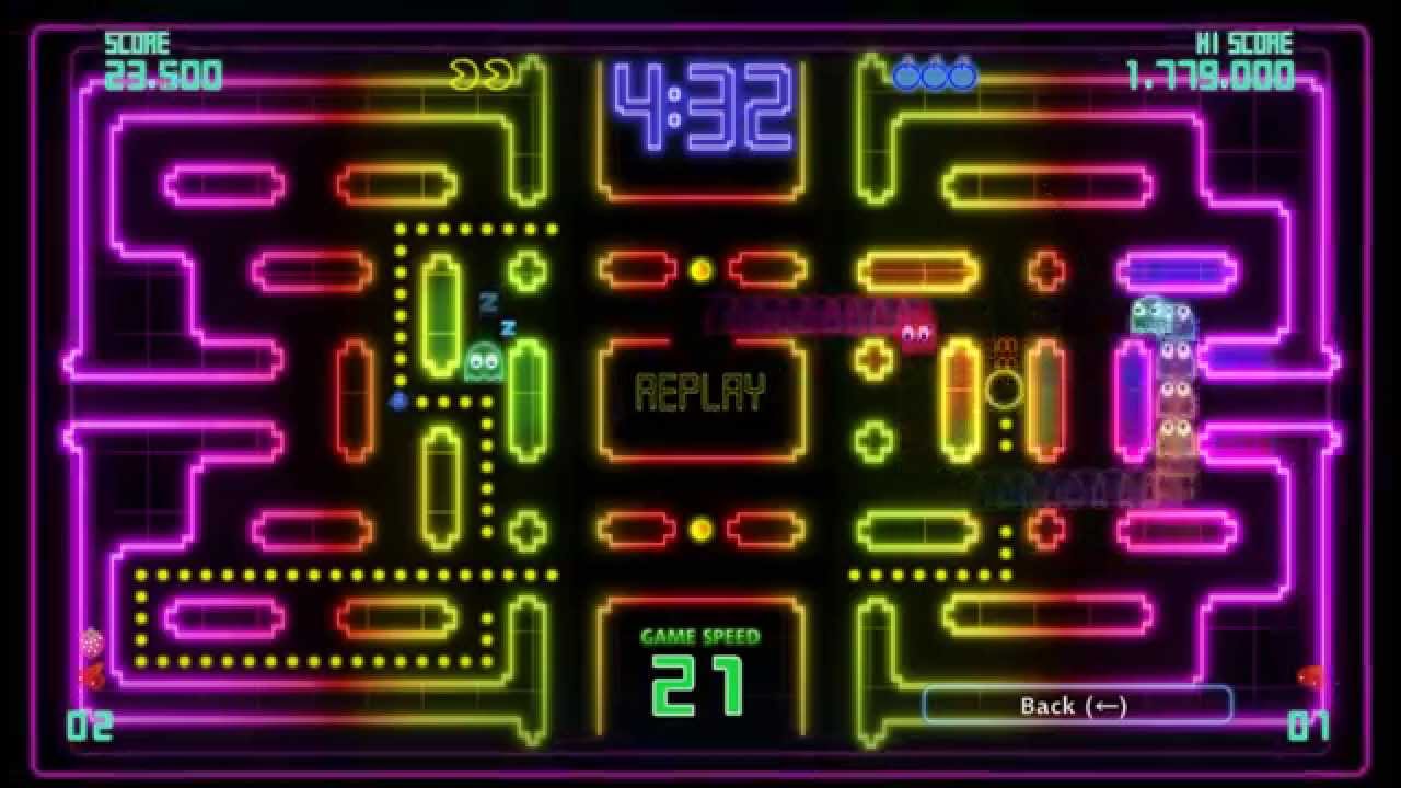 Pac-Man C.E. DX+: Championship III Score Attack - 1.803.680 (#1 on Steam)