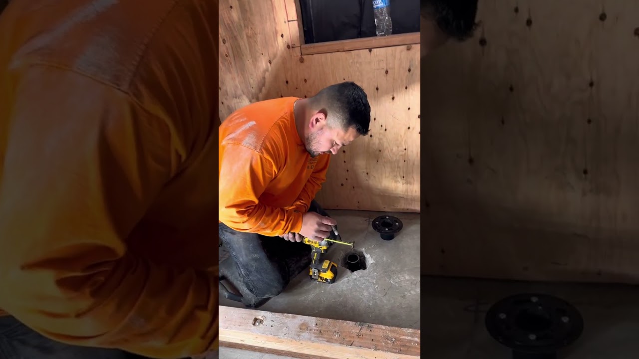 Como instalar el drenaje para shower o ba&ntilde;era