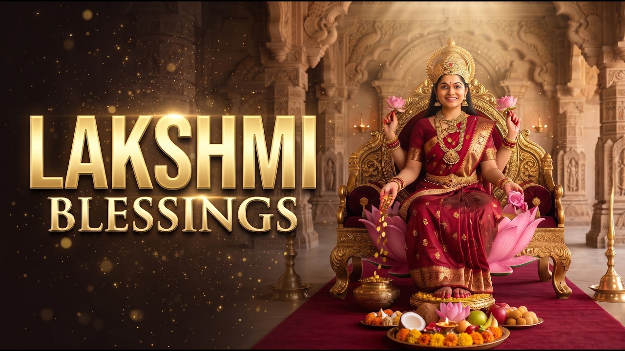 LIVE: Angam Hareh Pulaka Bhushanam| Lakshmi Mantra for Auspicious Blessings, and Abundance🙏💕