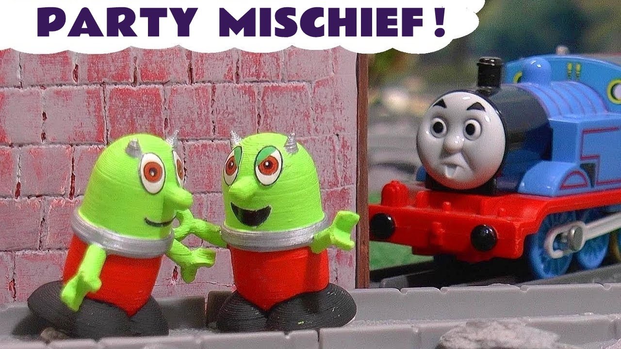 Funny Funlings Party Joke Story with Thomas The Tank Engine