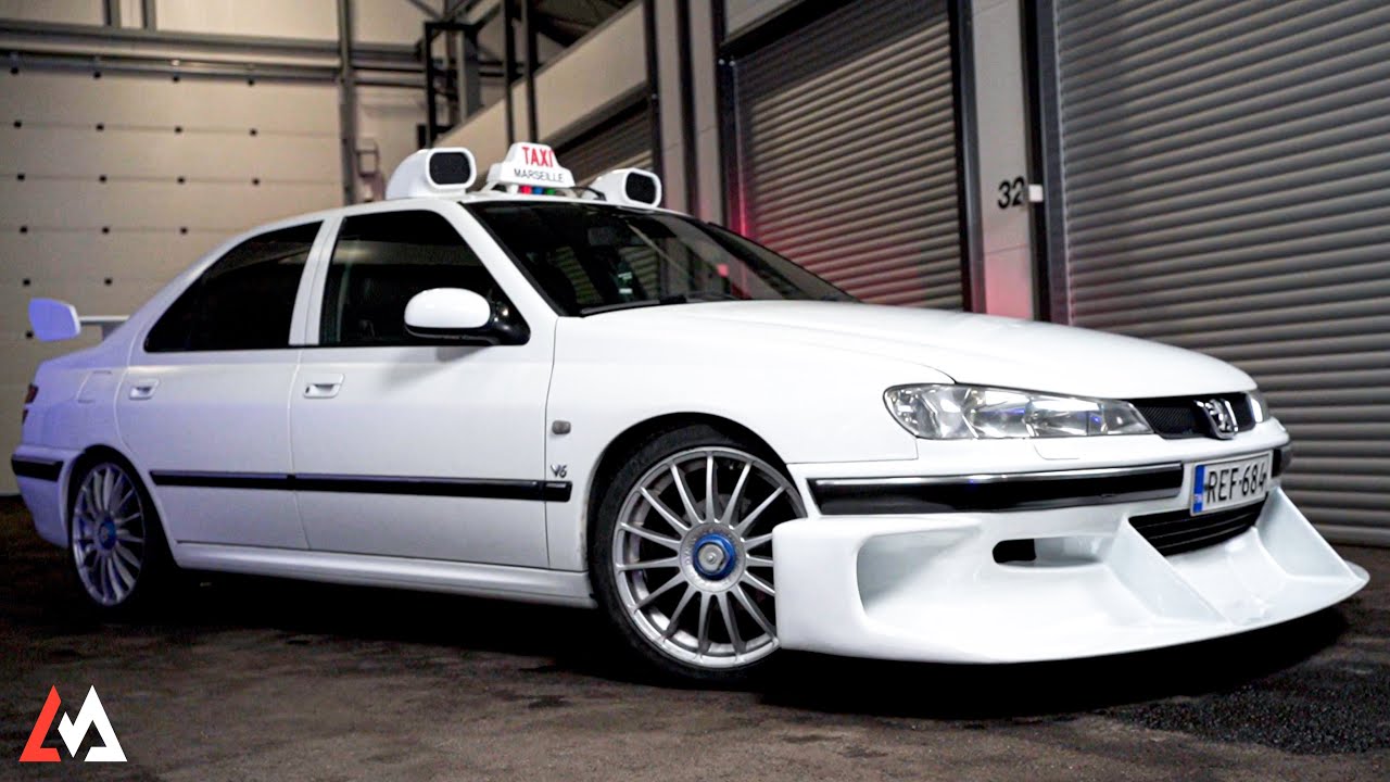 Peugeot 406 TAXI MARSEILLE - Interior and Exterior in Detail
