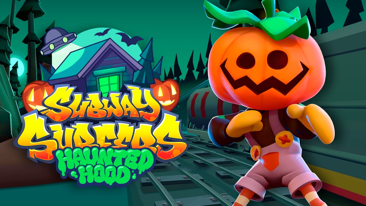 SUBWAY SURFERS HAUNTED HOOD 2024 : NEW CHARACTER PUMPKIN PETE