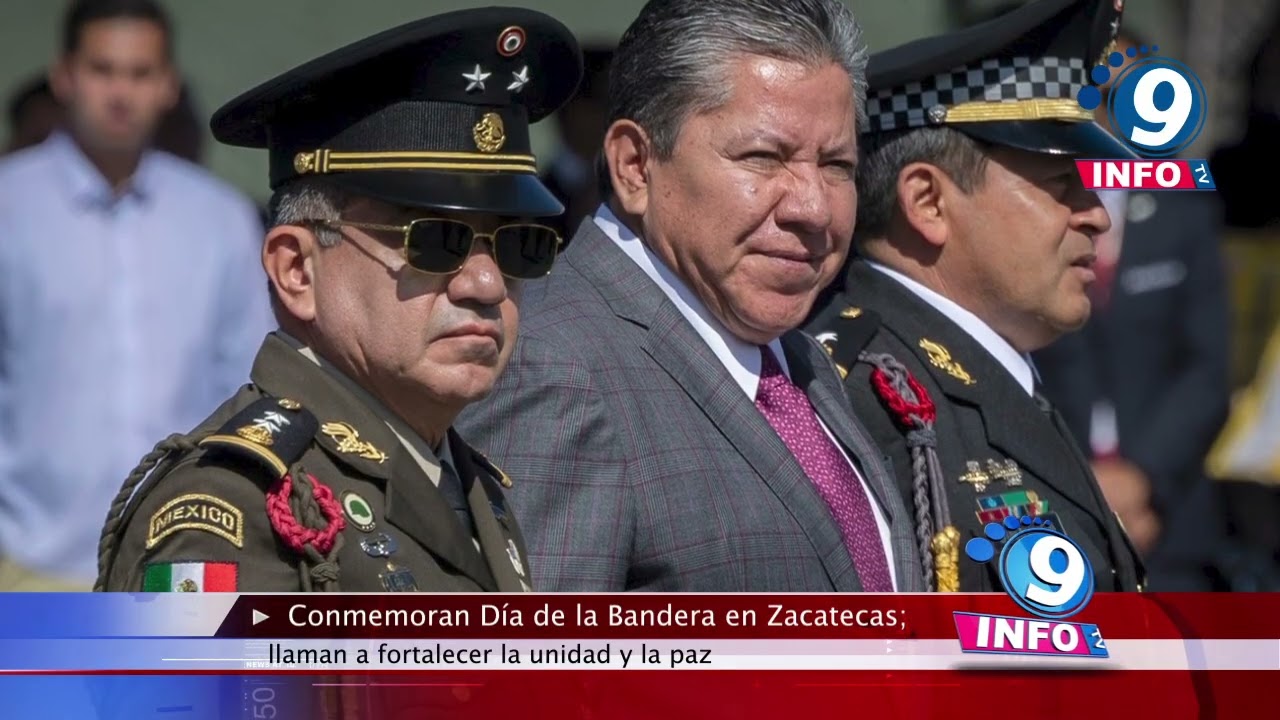 Conmemoran Día de la Bandera en Zacatecas; llaman a fortalecer la unidad y la paz.