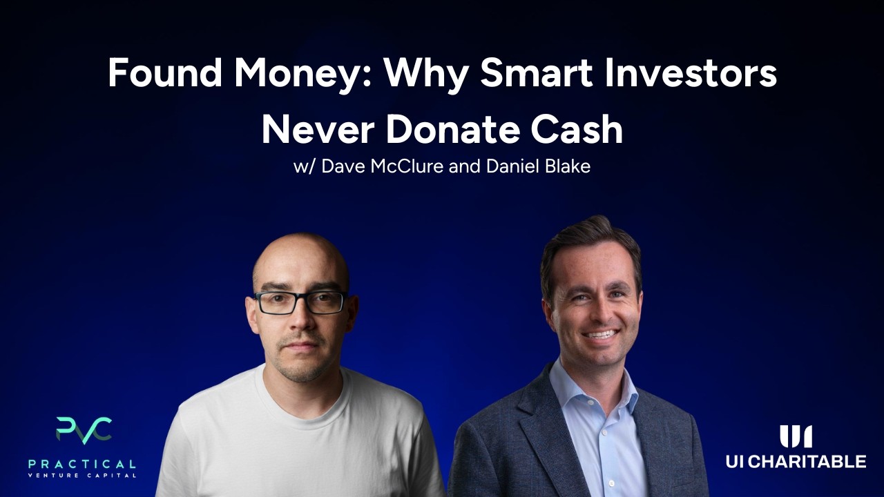 Webinar: Found Money | Why Smart Investors Never Donate Cash