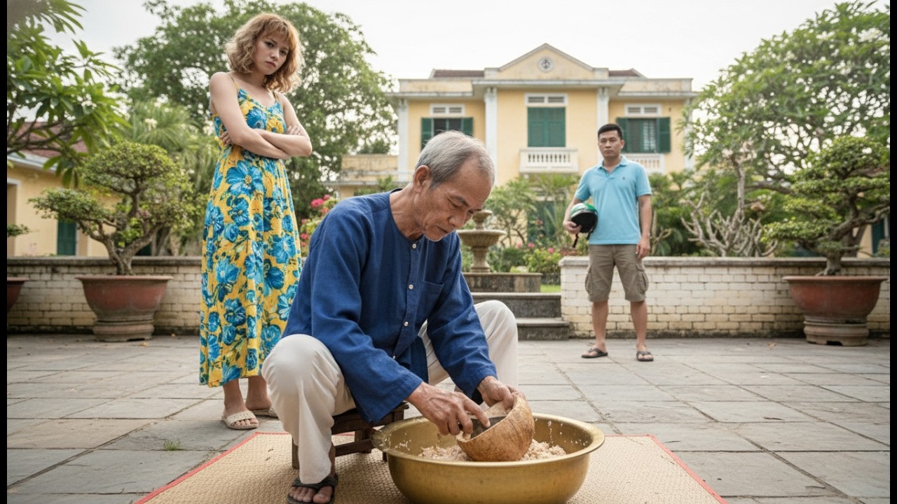 Giả Làm Xe Ôm Nghèo Trở Về Làng, Tỷ Phú Sững Sờ Phát Hiện Cha Bị Em Ruột Sai Khiến