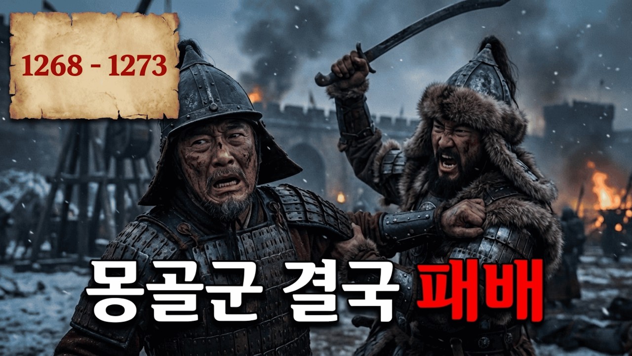 몽골군을 후퇴시킨 잊혀진 요새 설계 | 투석기의 우월성