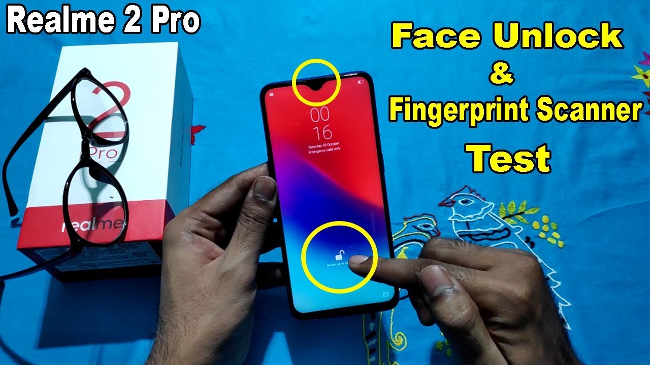 Realme 2 Pro Face Unlock & Fingerprint Scanner Test😲😲😲