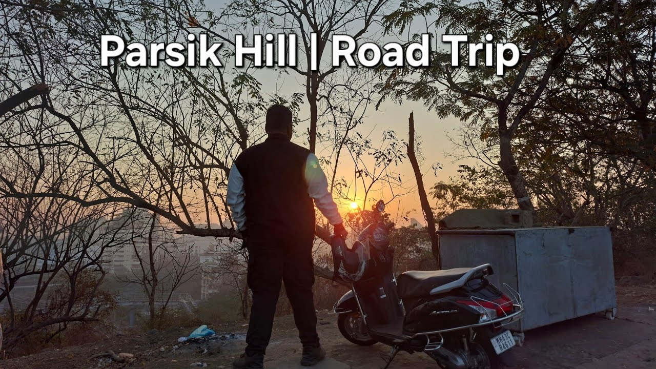🌅 Parsik Hill Sunrise Ride | Nerul to Belapur 🛵 | Navi Mumbai Motor Vlog