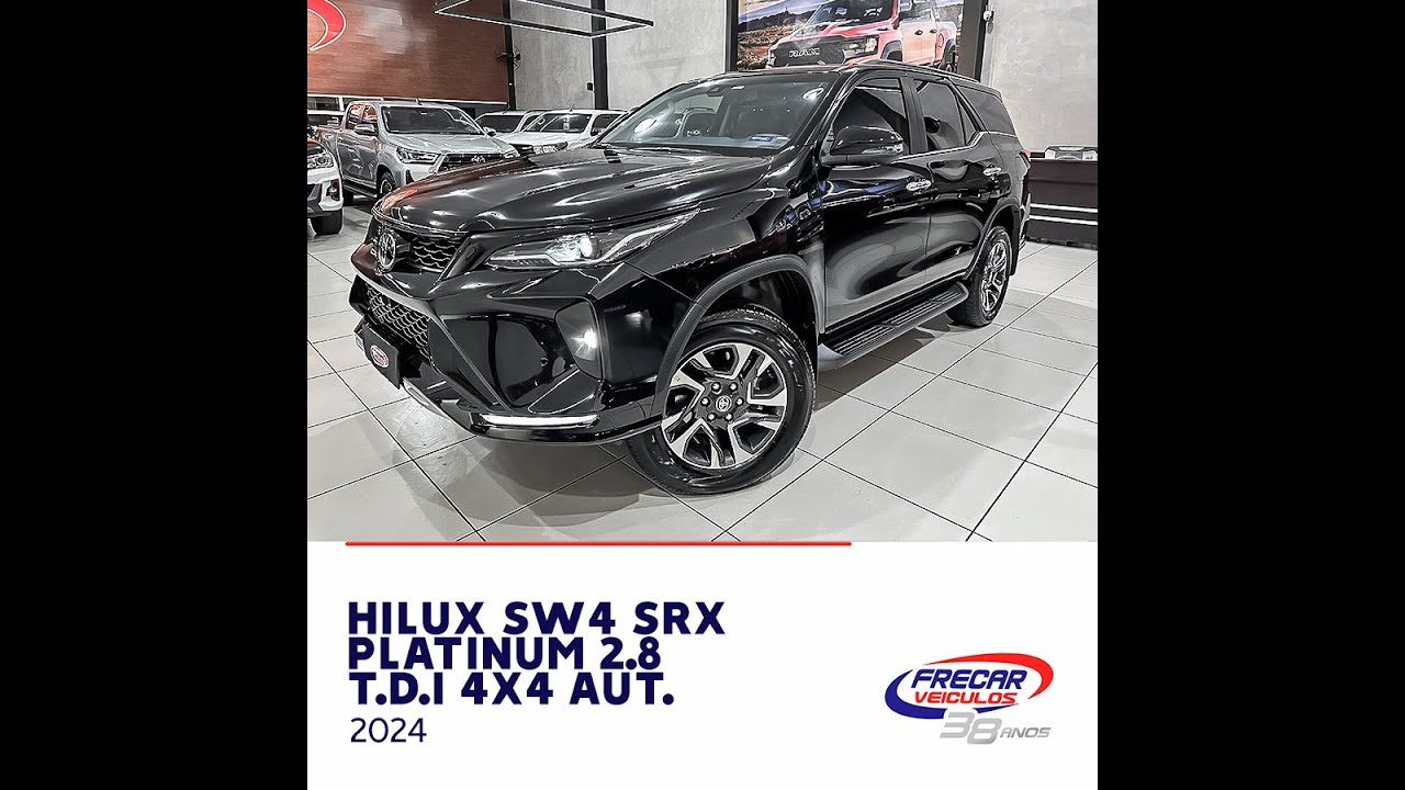 Hilux SW4 SRX Platinum 2.8 T.D.I 4x4 Aut. - 2024