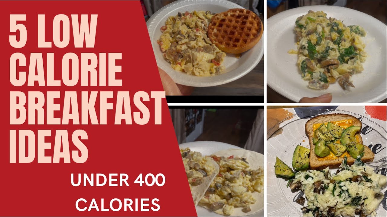 5 HEALTHY & QUICK LOW CALORIE BREAKFAST IDEAS | UNDER 400 CALORIES | WHAT I EAT IN A CALORIE DEFICIT