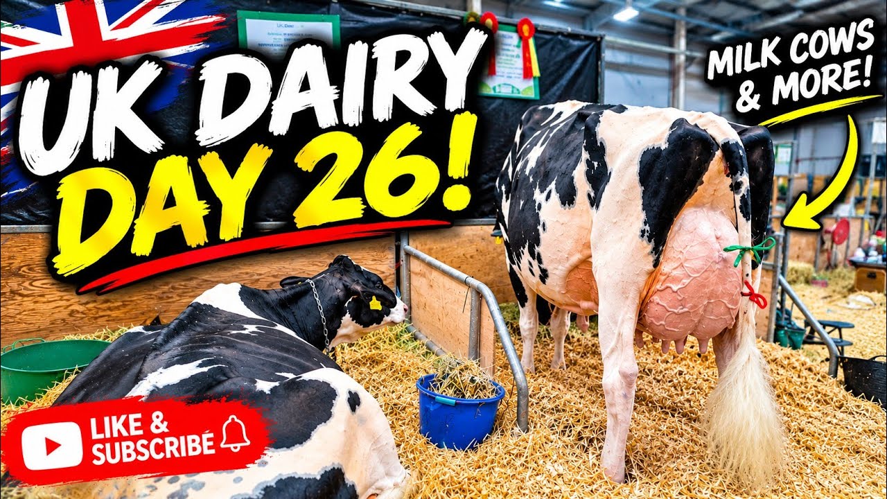 Проводим день на Dairy Day 26! Посмотрите вместе с нами на лучших коров страны