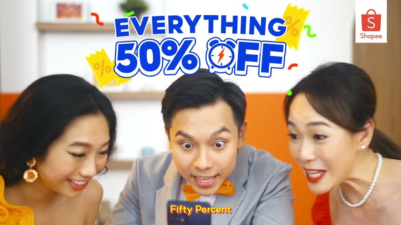 Get Everything 50% Off during Shopee 12pm!