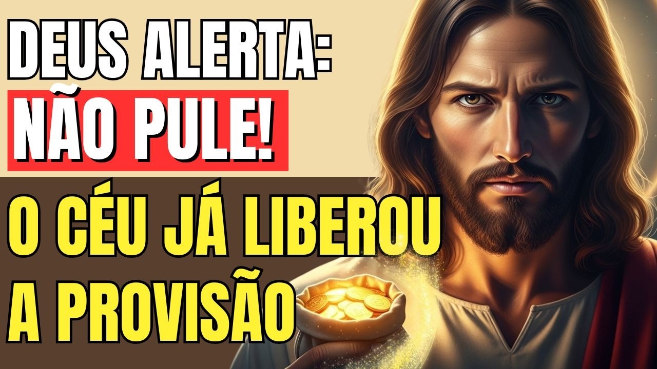 DEUS ALERTA:DEUS DIZ: NÃO IGNORE — 60 SEGUNDOS DECIDEM! ABUNDÂNCIA ENVIADA NO SEU CAMINHO HOJE ⚠️
