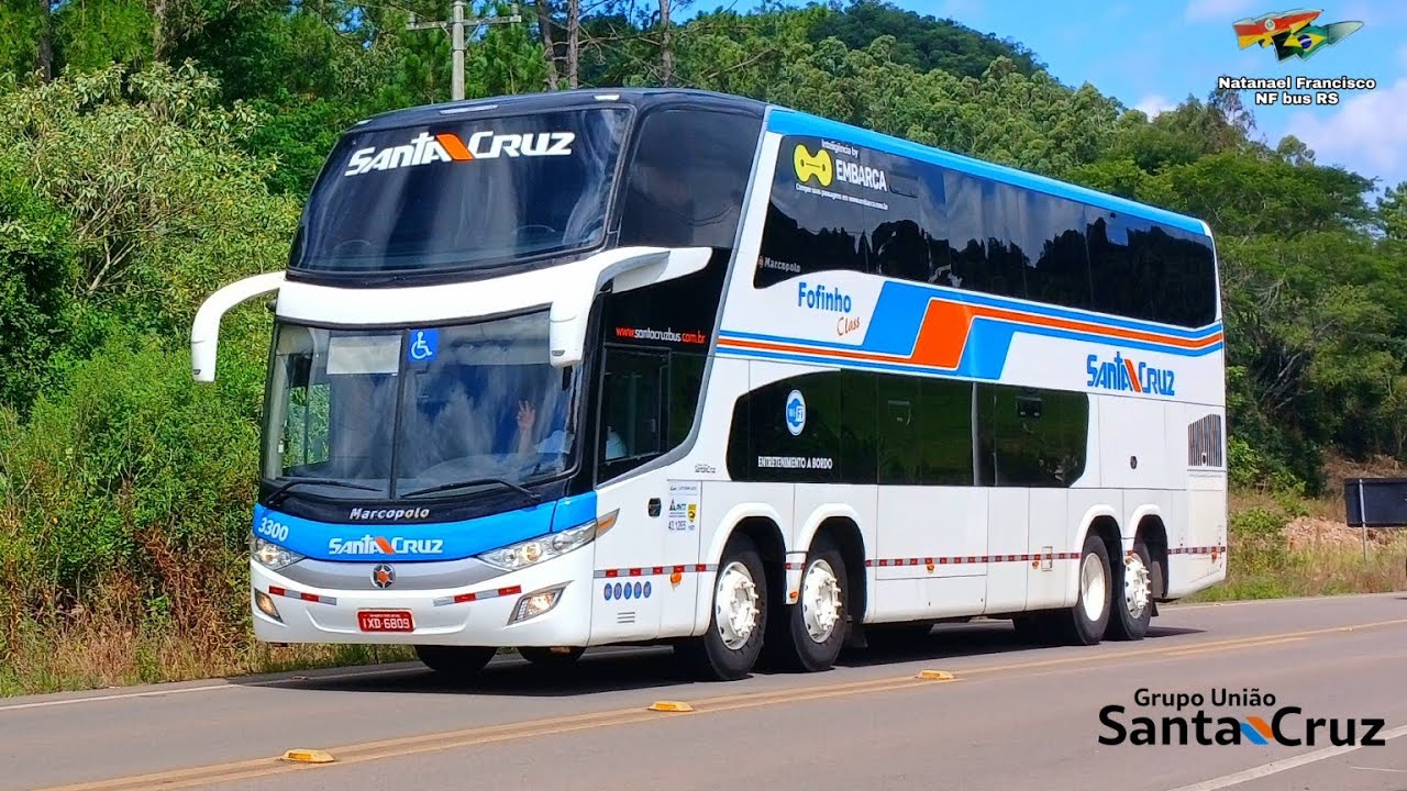 VIAÇÃO UNIÃO SANTA CRUZ 3300 - MARCOPOLO G7 1800 DD - SCANIA K440