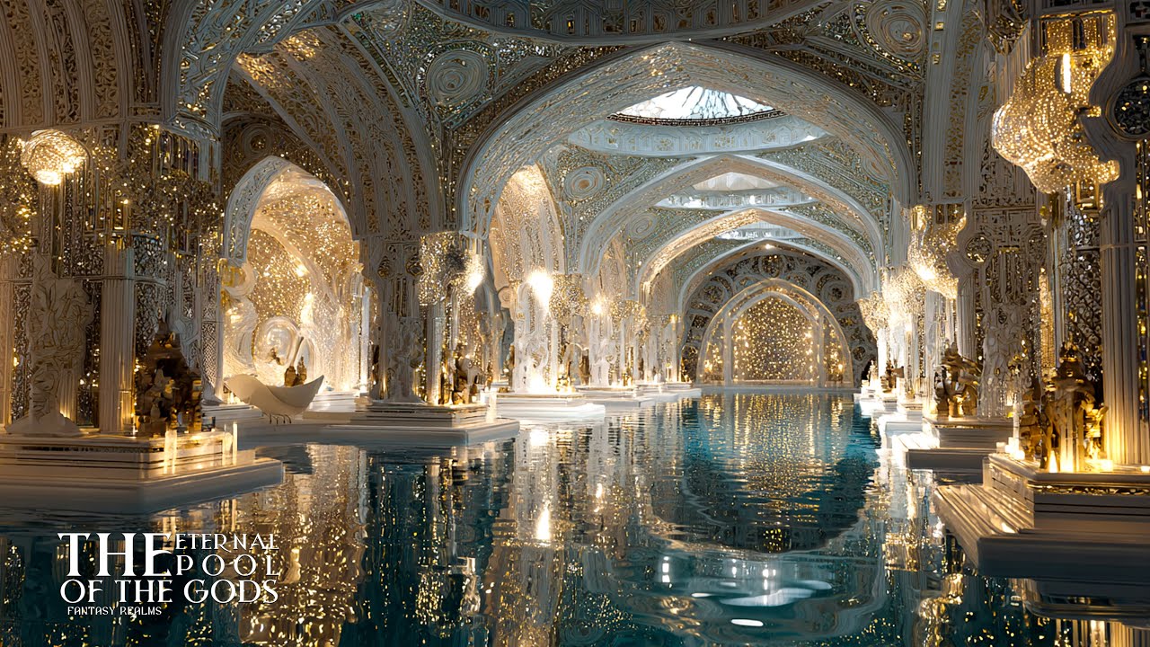 The Eternal Reflection | 4K Crystal Halls of the Hidden Kingdom