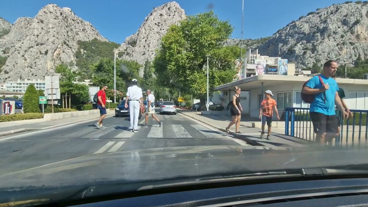 Omis, Chorvatsko.