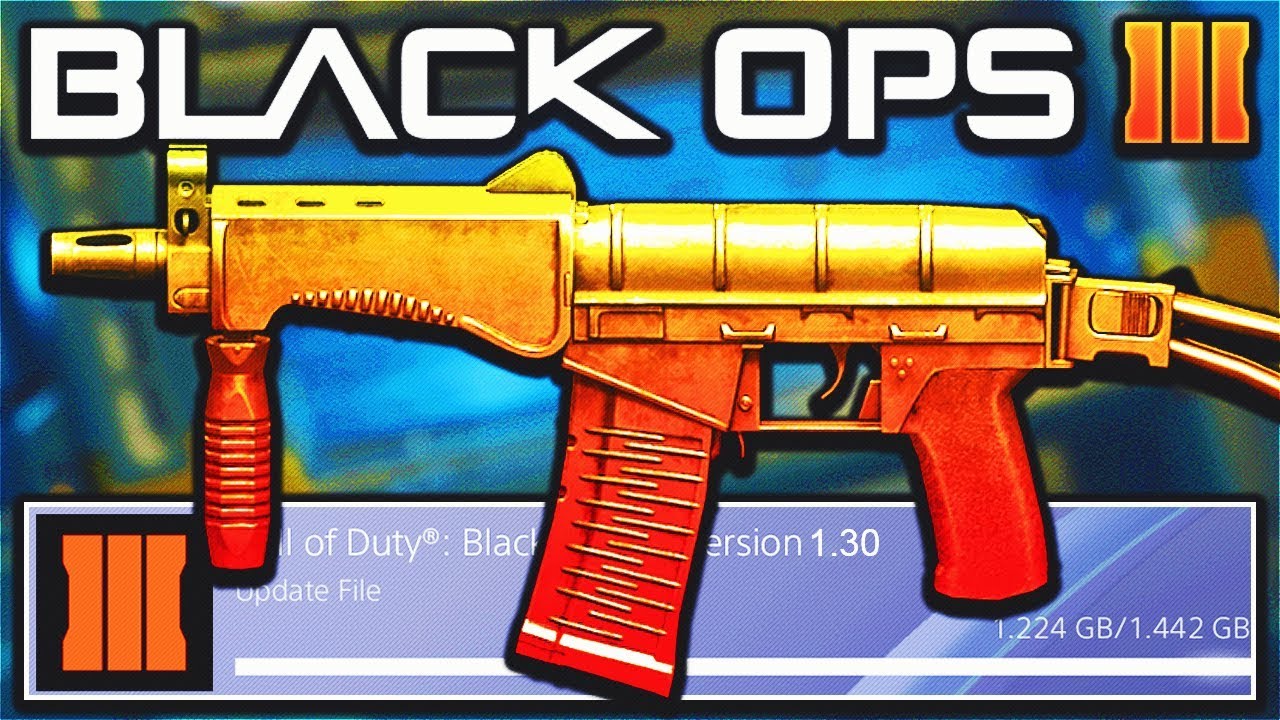 The NEW DLC Weapons in the Black Ops 3 Update 1.30! (BO3 Update)